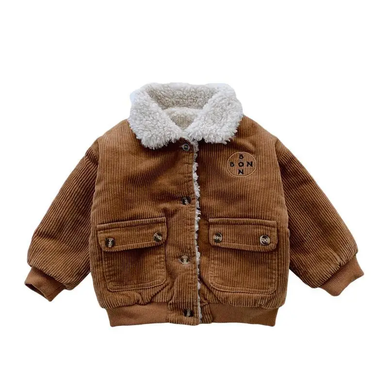 Детская зимняя верхняя одежда куртка для мальчиков на осень и зиму От 1 до 8 лет