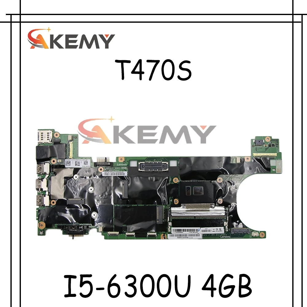 

Материнская плата для ноутбука LENOVO Thinkpad T470S SR2F0 I5-6300U 4 Гб, системная плата NM-B081 01ER312, полностью протестирована