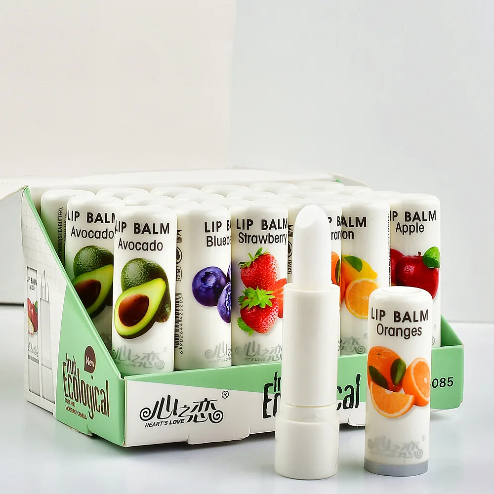 

Wholesale Lip Balm Pure Natural Fruit Milk Moisturizing Lip Balm For Baby Girls Women Lips Gloss Kawaii Lips Care