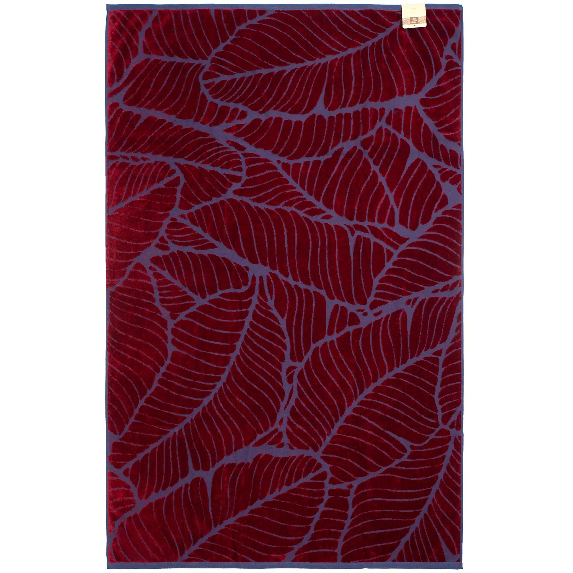 Towel in leaf small very marque | Towel/Towel Set