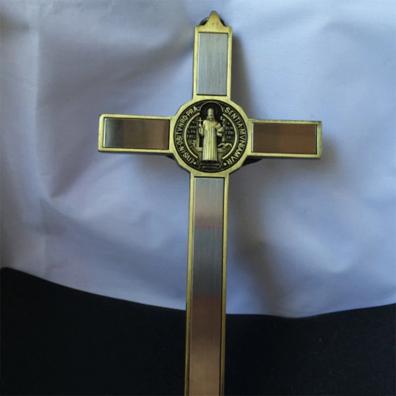 

2022 New Catholic Cross Crucifix Saint Wall Hanging Cross Jesus Christ Church Religious