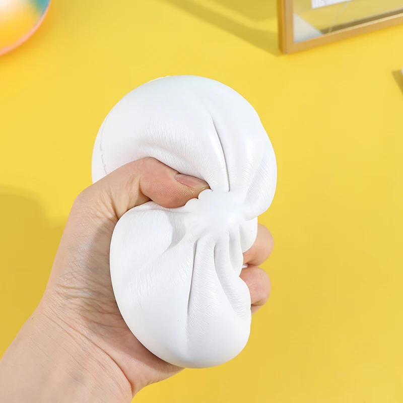 

Barbecued Pork Bun Simulation Toys Cute Stress Relief Soft Squeeze Toys Gift