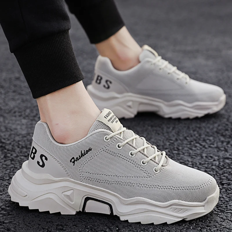 

Fashion New Men Sneakers Outdoor Jogging Sport Shoes Mesh Cushion Non-Slip Tourism Casual Training Running Tennis Walking Shoes