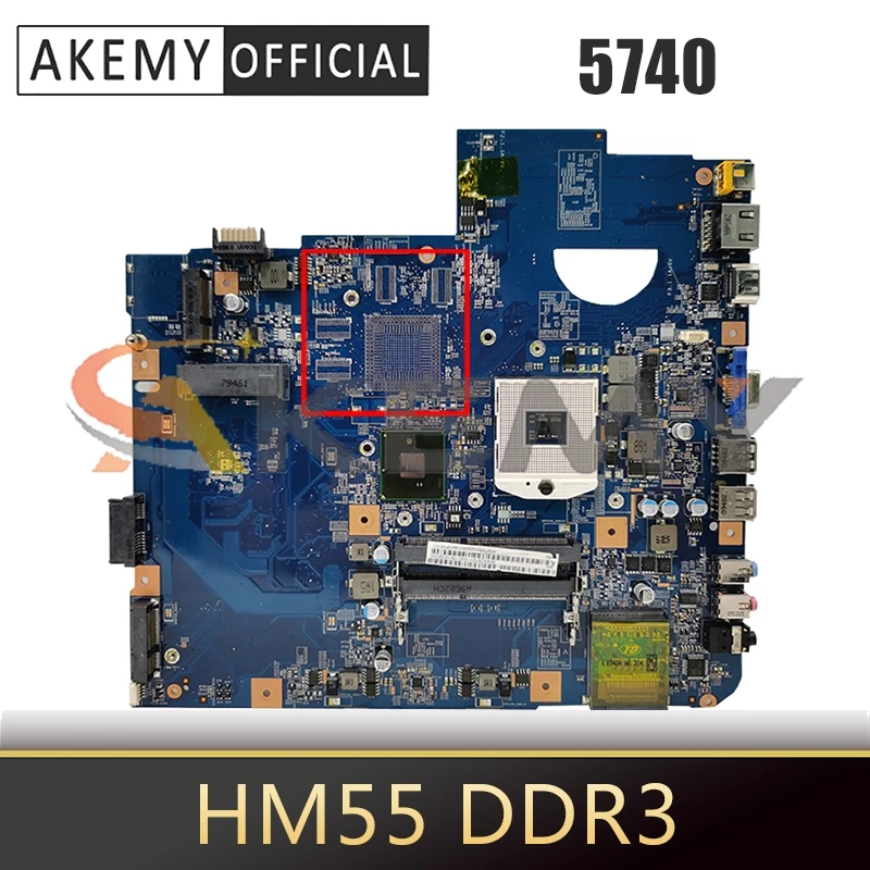 

MBPM601002 для ноутбука ACER Aspire 5740 материнская плата для ноутбука 09285-1M HM55 DDR3 материнская плата для ноутбука