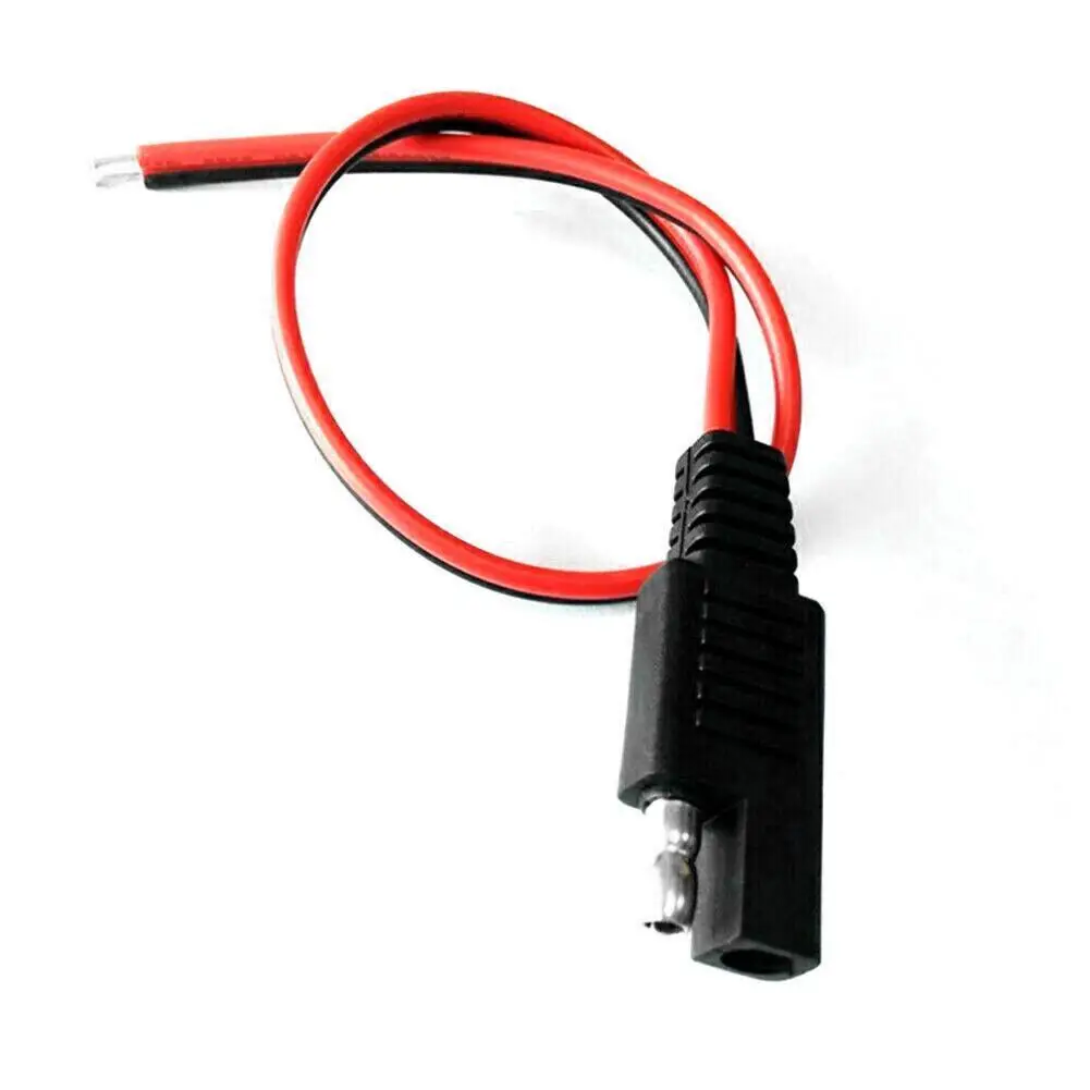 

1 шт. красный Удлинительный кабель SAE для самостоятельной сборки, 18AWG, удлинитель для автомобильной вилки постоянного тока, провод для вилки ...