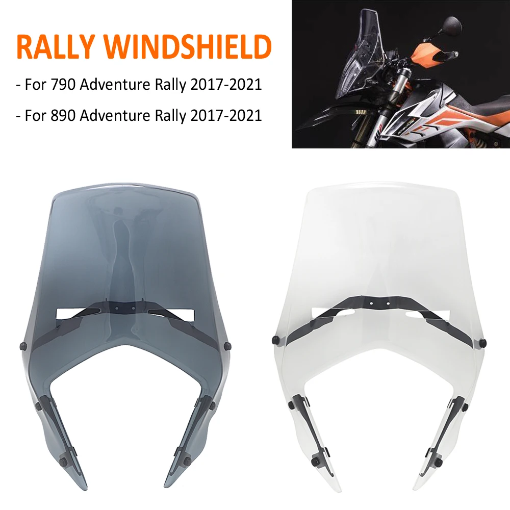 Parabrisas Deflector de viento para motocicleta, Compatible con 790, 890, 390, ADV Adventure Rally, 790-890, nuevo, 2017 ADV
