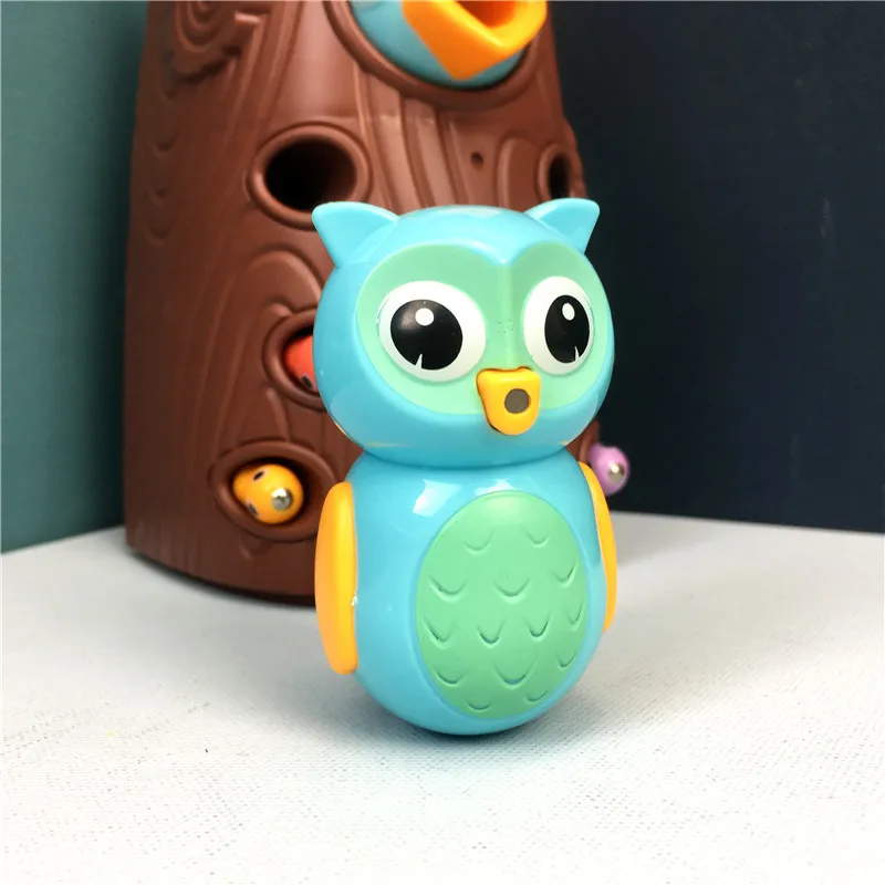 Сова Жук-ловля Игра Головоломка Забавные игрушки продвижение когнитивного