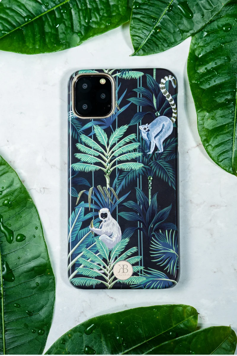 Kingxbar с украшениями в виде кристаллов и цветов Bling чехол Обложка для Apple iPhone 11 Pro Max с модными бриллиантами жесткий ударопрочный чехол-накладка чехол Для женщин леди