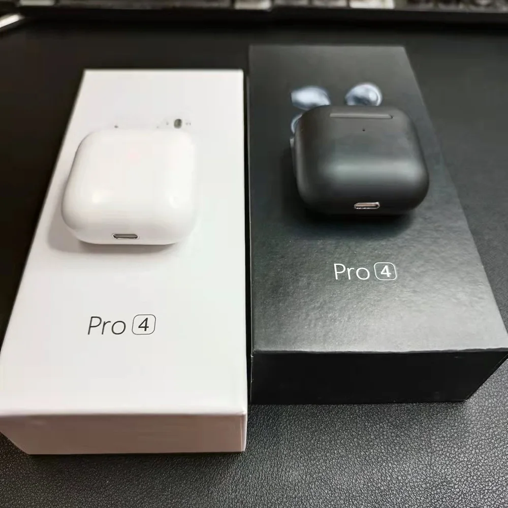 Беспроводные наушники Pro4 TWS Bluetooth мини-наушники с зарядным чехлом Спортивная