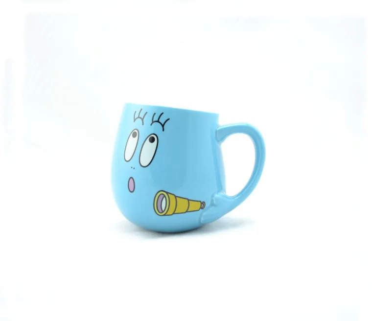 Креативная Мода Милая керамика Barbapapa кружка Barbapapa мультфильм чашка для подарка на день рождения - Цвет: I