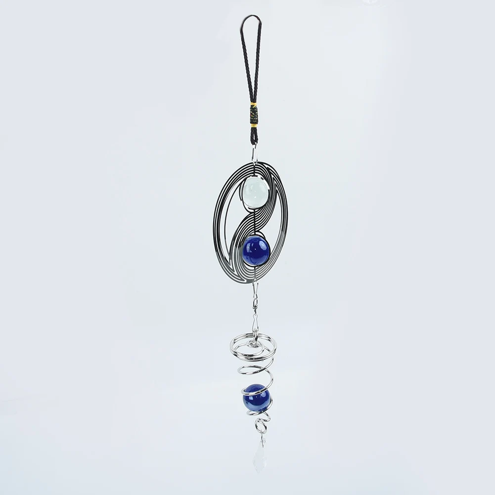 Колокольчики ветра спиральный вращающийся хрустальный шар Подвеска для