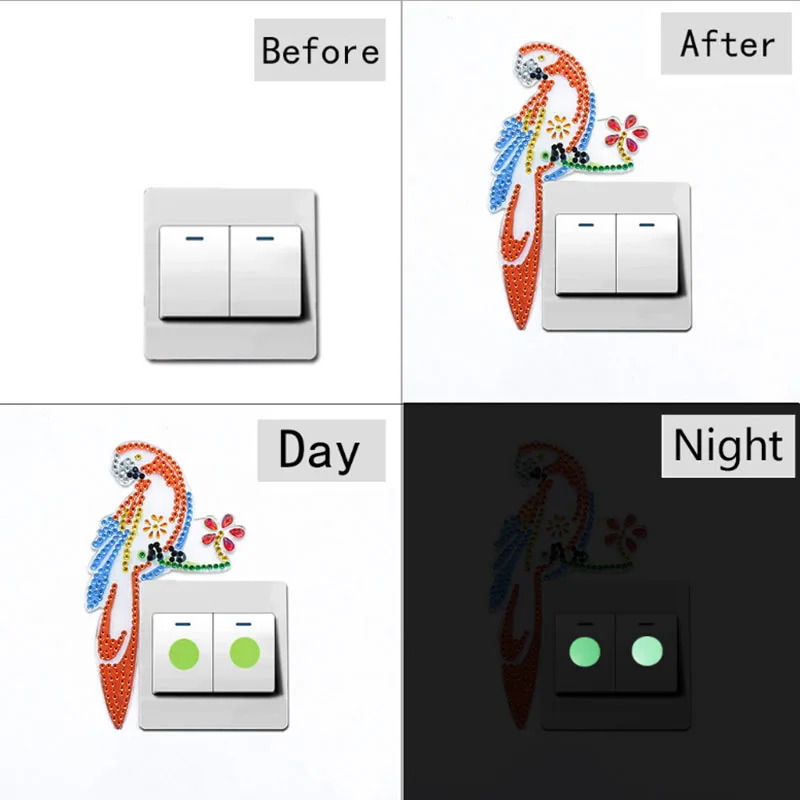 Алмазов картина переключатель светильник ВКЛ-ВЫКЛ крышка Декор стильная