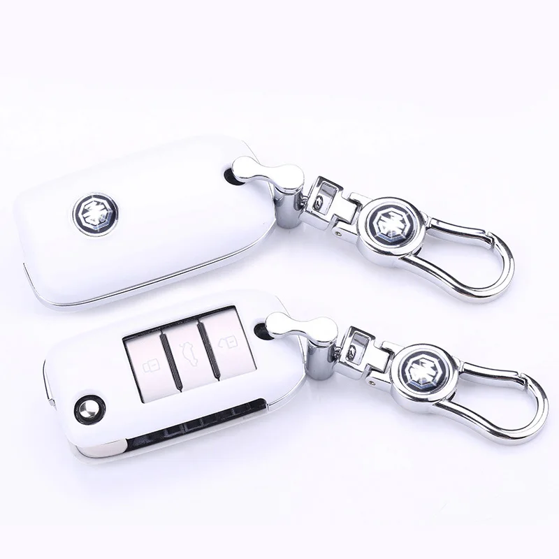 Многоцветный дистанционный чехол для ключей автомобиля защитный из АБС-пластика