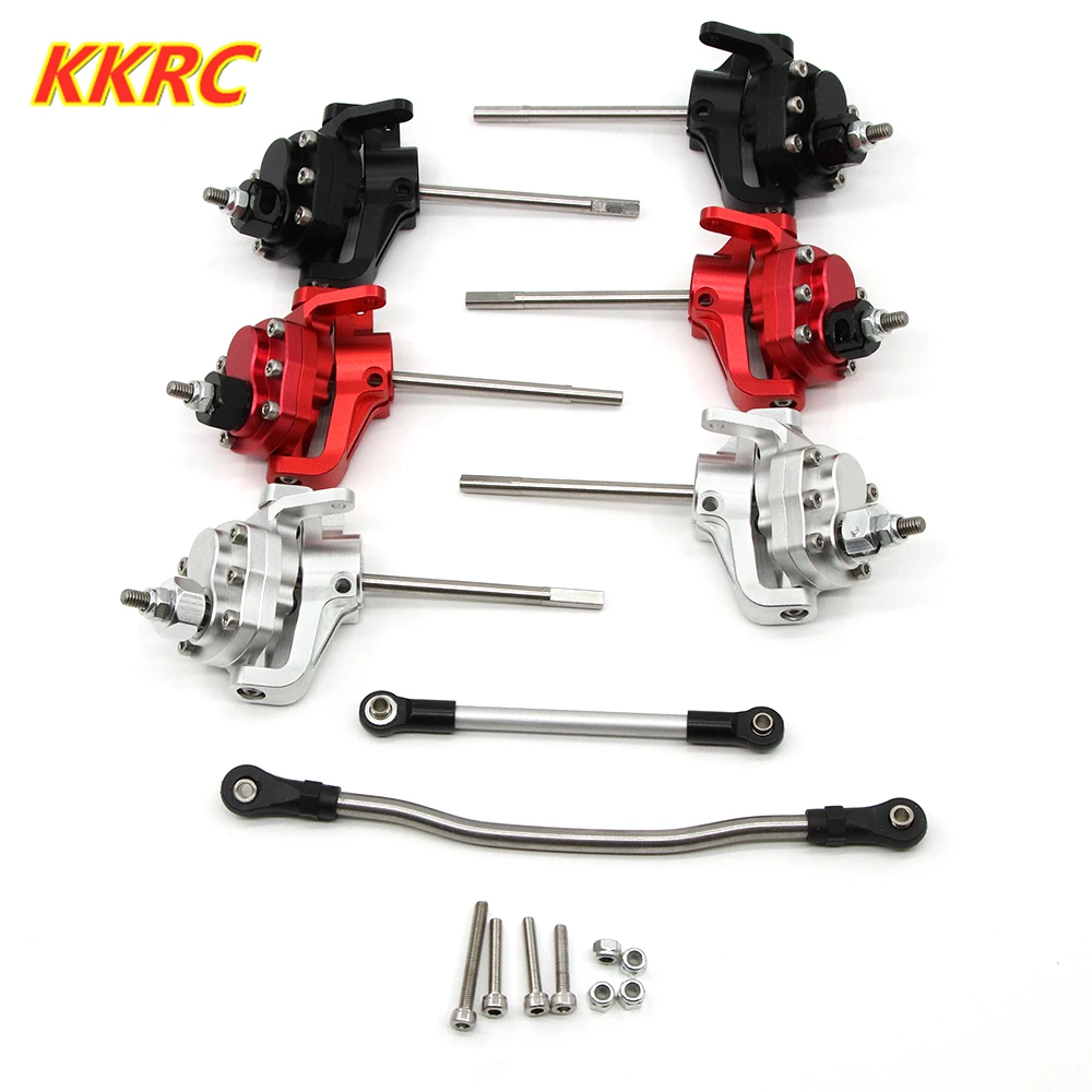 

Alloy Front Rear Straight Complete Axle for 1/10 RC Crawler Car SCX10 II 90046 90047