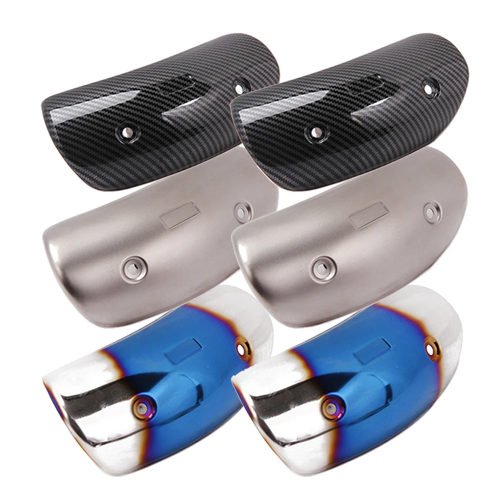 

Universal Motorcycle Exhaust Pipe Protector Heat Shield Guard Stainless Steel Muffler Cover for Honda Yamaha Kawasaki Suzuki