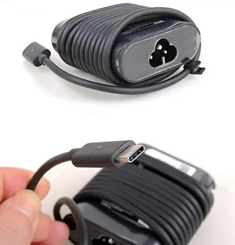 Huiyuan подходит для ноутбука типа C адаптер питания переменного тока Dell XPS12 9250 Lat 7350