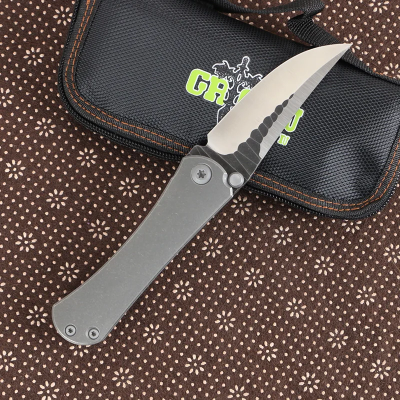 Складной нож Green thorn SBSF TC4 с титановой ручкой и лезвием m390|Ножи| |