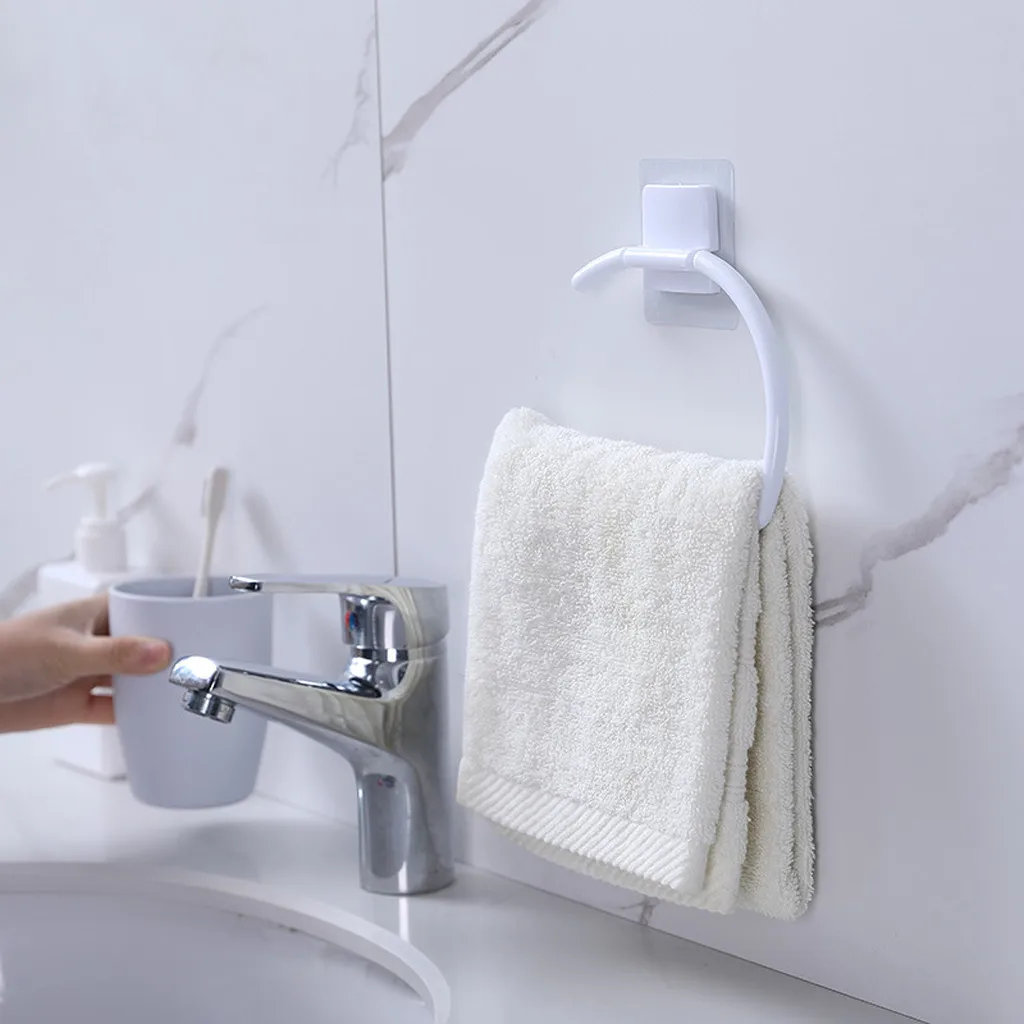 Портативный держатель для ванной комнаты стойки полотенец подвесной полки