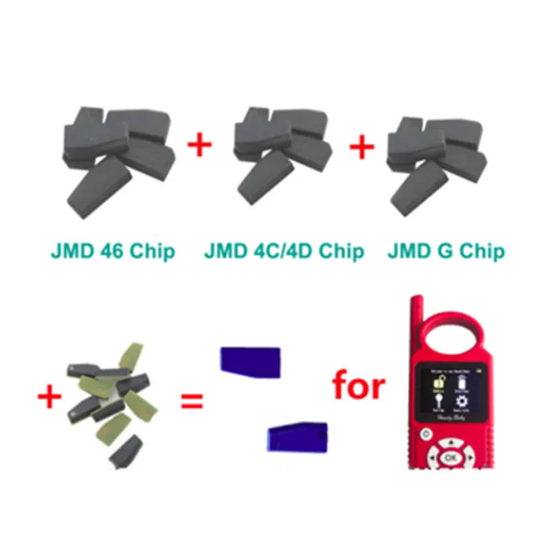 Оригинальный Автомобильный ключ чистый чип JMD King копия чипа 46/4C/4D/G для удобного