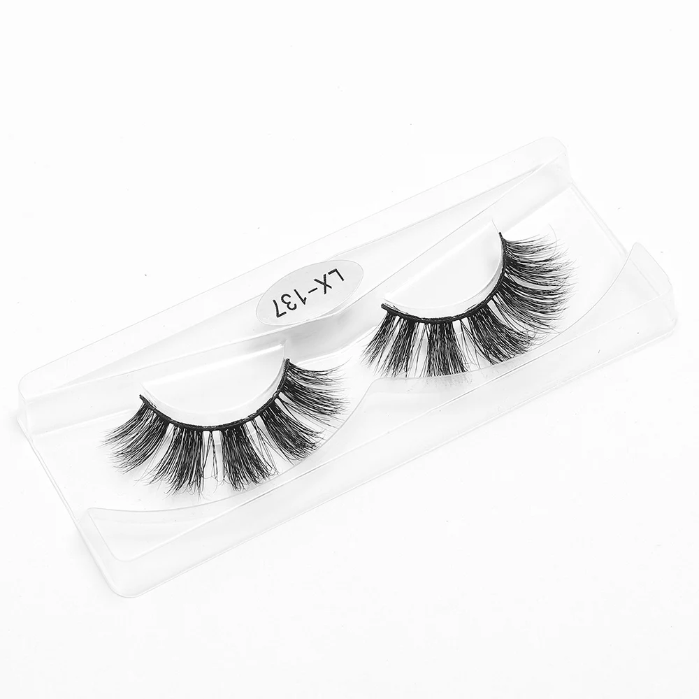 

LASHWOODS False Eyelashes 3D Mink Lashes Natural Lightweight Wispy Fluffy Soft Mink Eyelashes Eyelash Extension Makeup Lashes