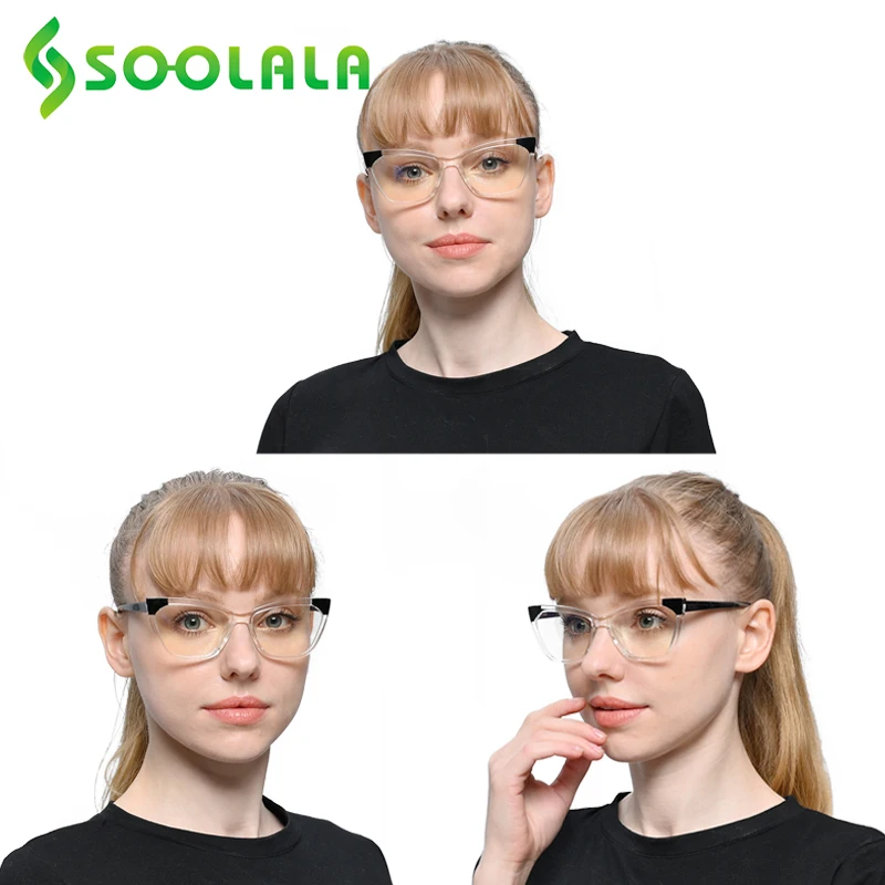 SOOLALA TR90 на пружинных шарнирах антибликовыми свойствами светильник очки для