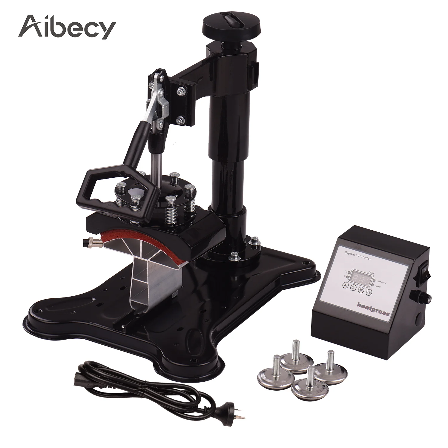 Комбинированный цифровой термопресс Aibecy 5 5x3 дюйма с двойным управлением| |