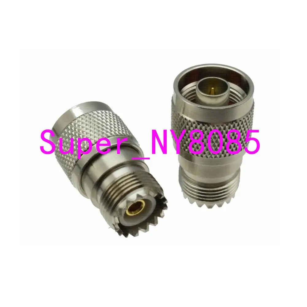 

1pce N male plug center to UHF female SO-239 SO239 jack RF adapter connector