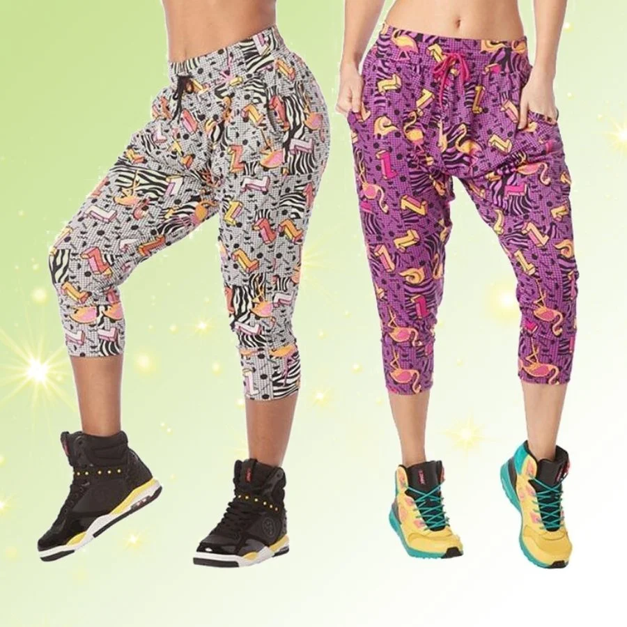 

Zumba yoga clothes aerobics clothes running clothes dance clothes fitness unity pants ZUMBA wear leggings cropped pants Z941