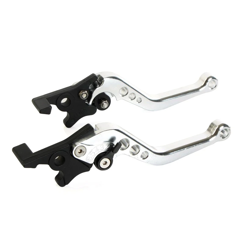 1 пара Алюминий мотоцикл барабан сцепления тормозной рычаг ручки Универсальный
