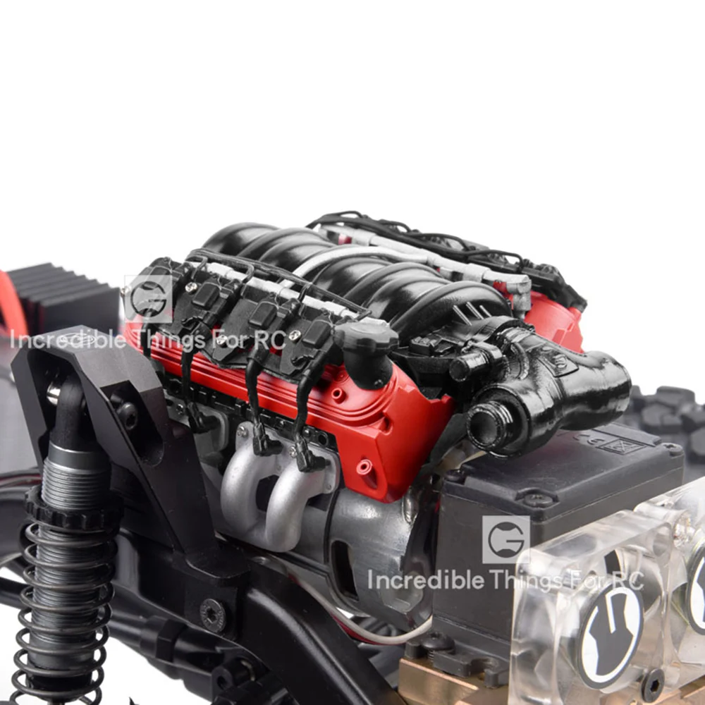 Радиоуправляемый автомобиль LS7 V8 моторные Охлаждающие вентиляторы с имитацией