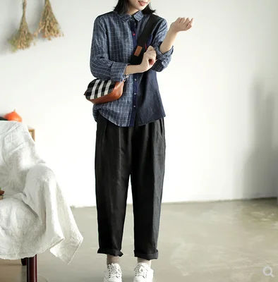 Осенняя блузка модная повседневная женская рубашка 2019 новые женские топы