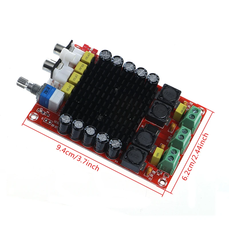 

TDA7498 2x100W Digital Power Amplifier Board Class D Dual Audio Stereo DC 14-34V