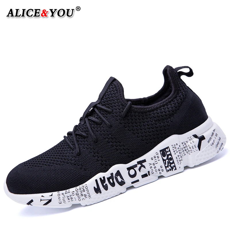 Casual Shoes Men Sneakers Comfortable Fashion Mesh Outdoor Walking Jogging New Lace-up Flat Male Footwear Zapatos Hombre |