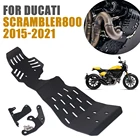 Для DUCATI Scrambler 800 Scrambler800 2015 - 2021 2020 аксессуары для мотоциклов Защитная крышка двигателя защита шасси противоскользящая пластина