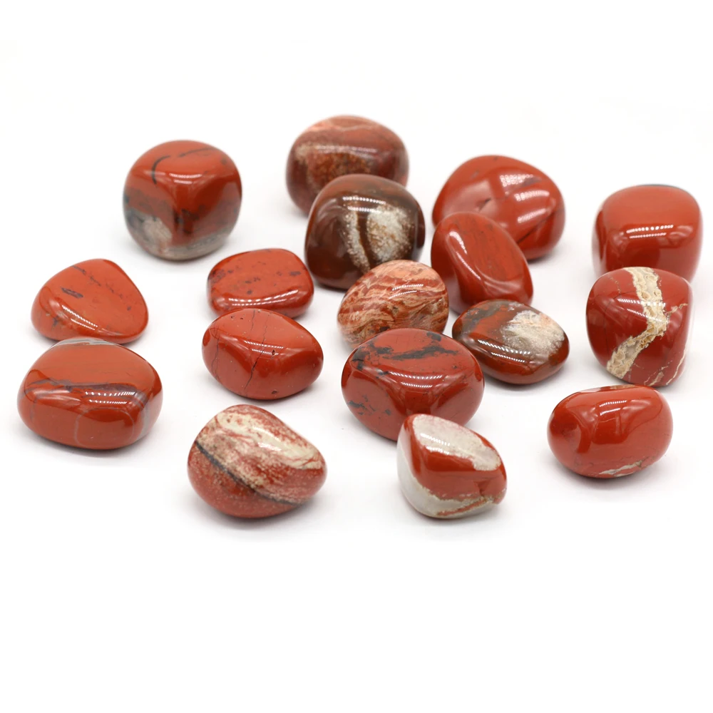 

Natural Semi-precious Stone Red Tourmaline Irregular Shape Polished Gem Bedroom Office Fish Tank Garden Decoration 20-30MM 1PC