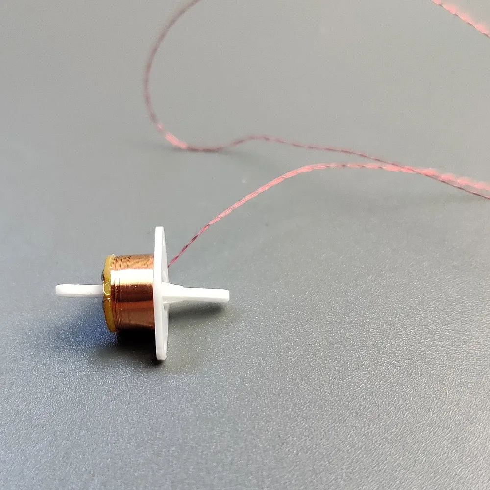 Микроактуатор катушки, магнитно-микро-серво для плоскости, электромагнитный руль, модель DIY весом 0,44 г, тип рычага.