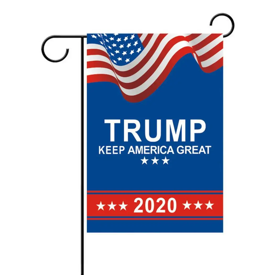 30x45 cmTRUMP флаг садовый баннер кампании в качестве графический 12 видов 2020 | Дом и сад
