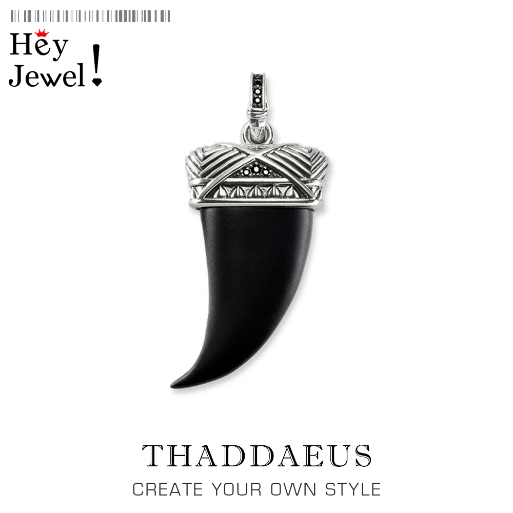 

Pendant Maori Ethnic Tooth,2018 Brand New Fashion Jewelry 925 Sterling Silver Europe Style Bijoux Gift For Woman & Men @