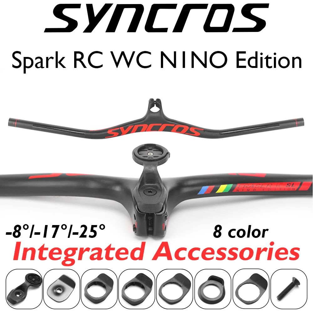 Горный велосипед syncros на заказ интегрированный руль из матового углеродного