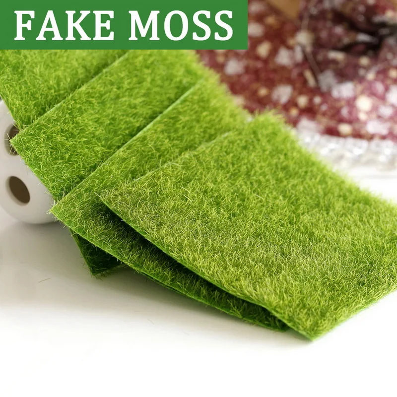 

new Mayitr Grass Mat Green Artificial Lawns Turf Carpets Fake Sod Home Garden Moss For Home Floor Wedding Decoration