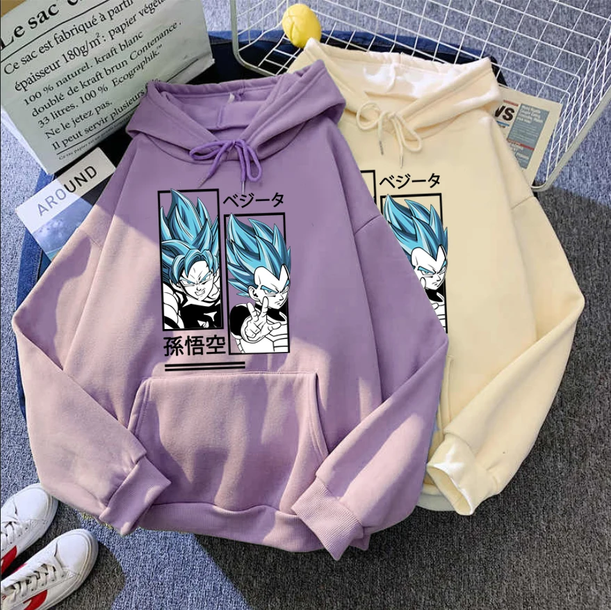 

Dragon Bal Y2k Anime Oversized Hoodie Gothic Clothes Women Sweetshirts Plus Size Women Clothing Harajuku Long Sleeve Top Hoodies