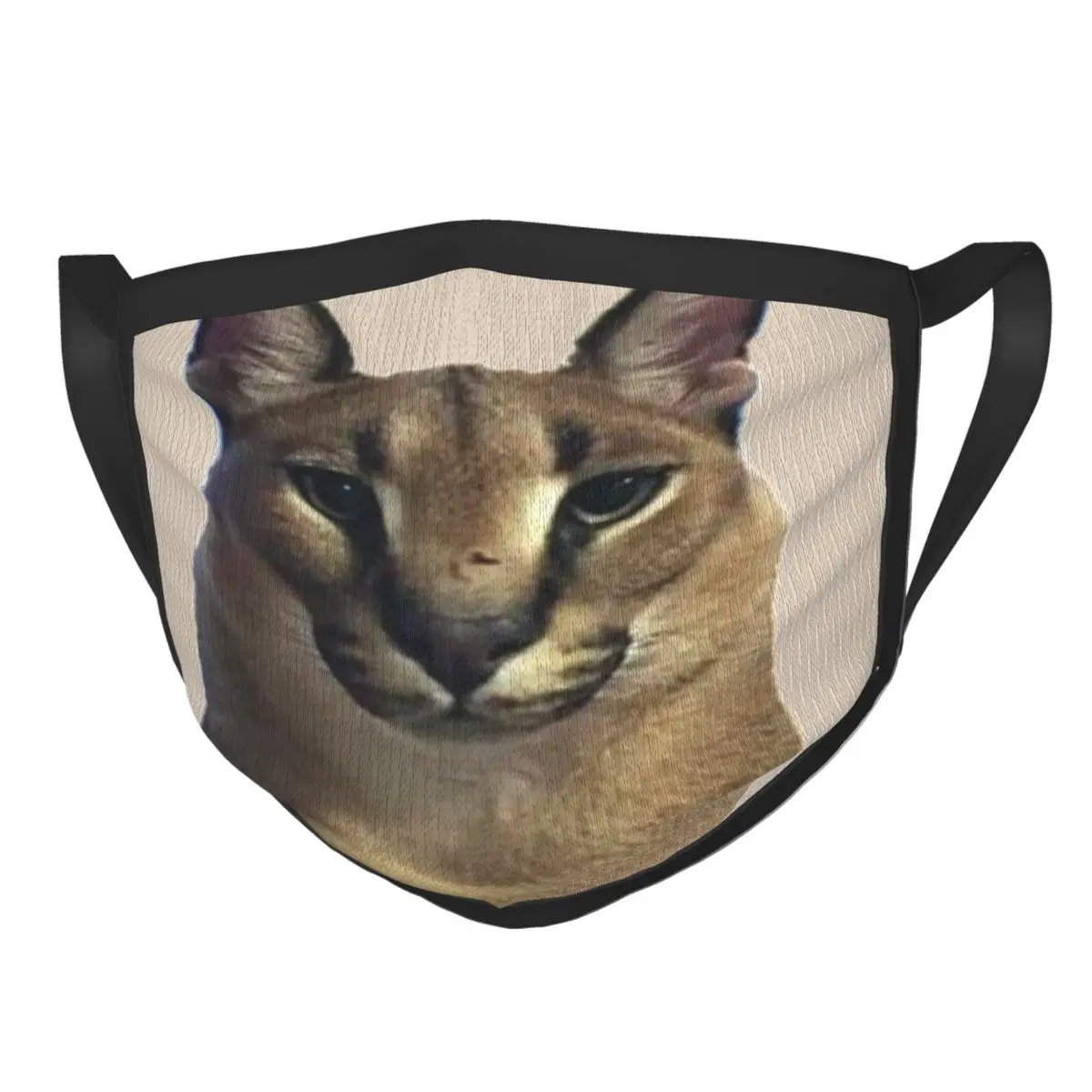 

Большая высококачественная черная маска Floppa