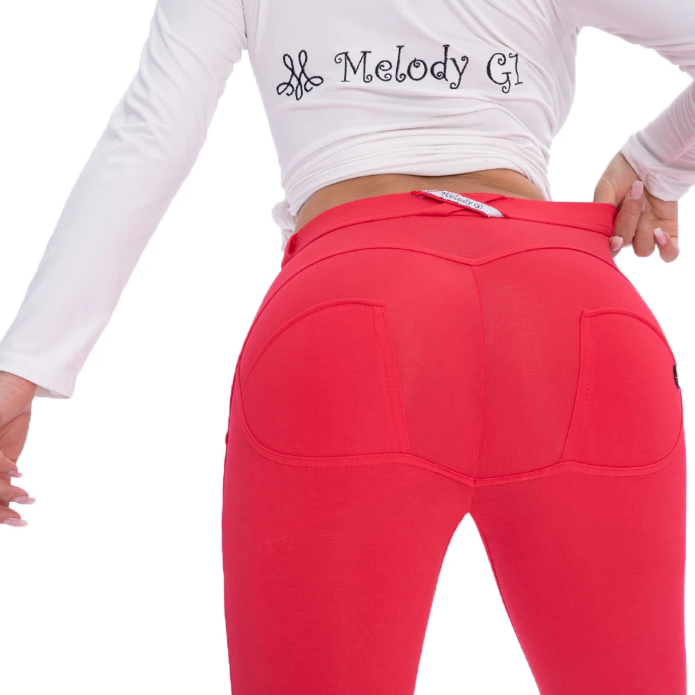 

Melody red yoga pants plus size leggings fitness sport womens activewear dry fit compression push up pants mid waist