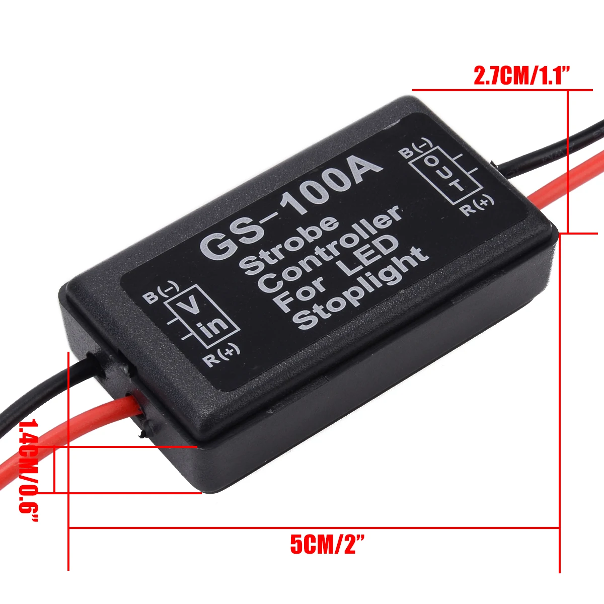 12V автомобильный светодиодный стоп светильник мигалка модуль контроллер вспышки