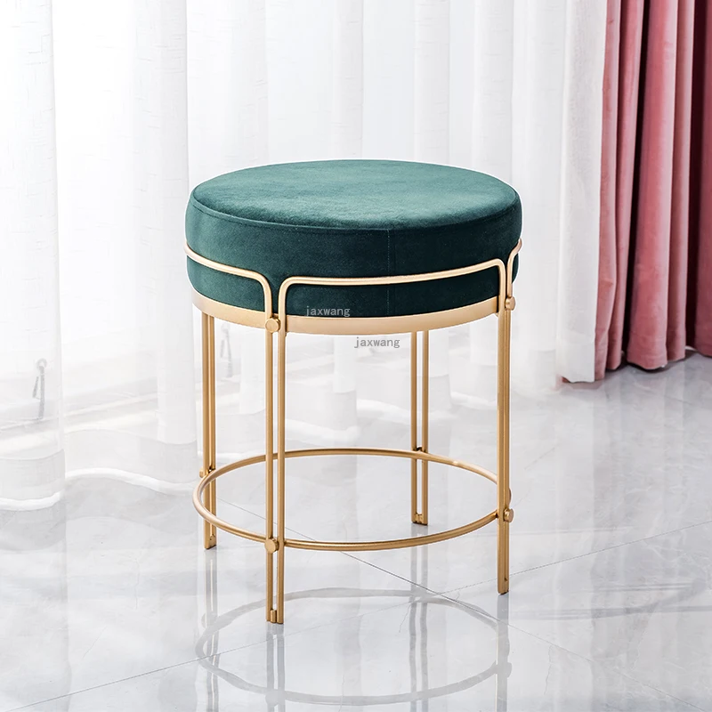 Скандинавский светильник роскошный маленький табурет Ins туалетный столик