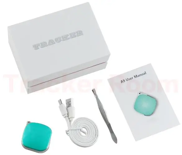 Green with box Gps трекер локатор мини микро Дети gps LBS Wi-Fi в режиме реального времени отслеживающее устройство SOS сигнализация голосовой мониторинг A9 - Цвет: Green with box