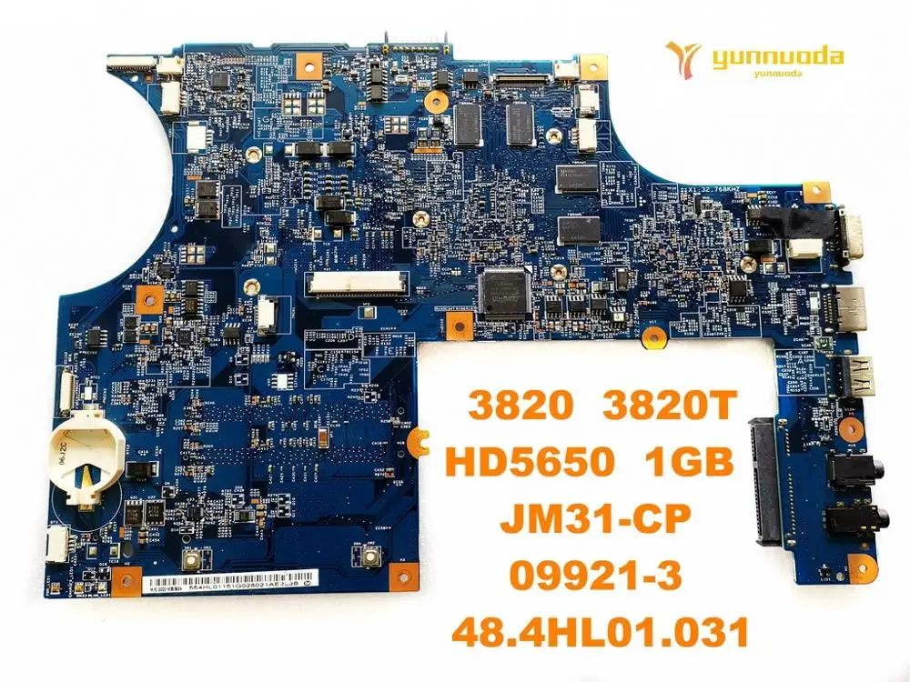 Оригинальный Для ACER 3820 Материнская плата ноутбука 3820T HD5650 1 ГБ JM31 CP 09921 3 48.4HL01.031
