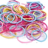 100pcs small hair rubber bands for children accessories wholesale baby girl headbands