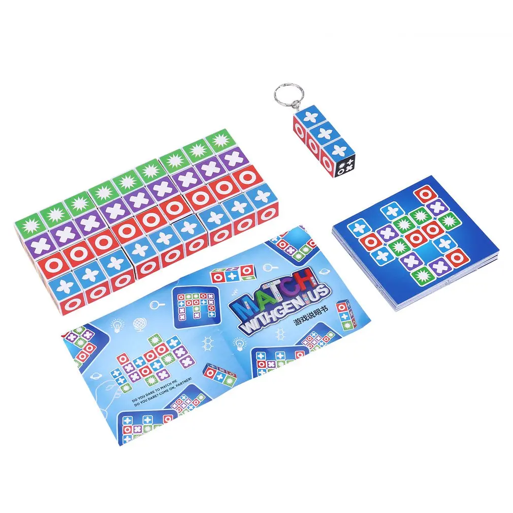 

Magic Cube Match Toy Game Blocks Children's Toy Children's Gift Intelligent Toy Board Game Toys Match Game Toy