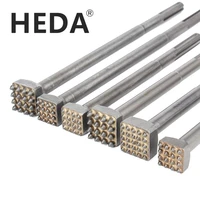 sds max shank 1pc alloy point groove gouge flat chisel electric hammer drill bits stone slab bridge wall cement pavement chisel